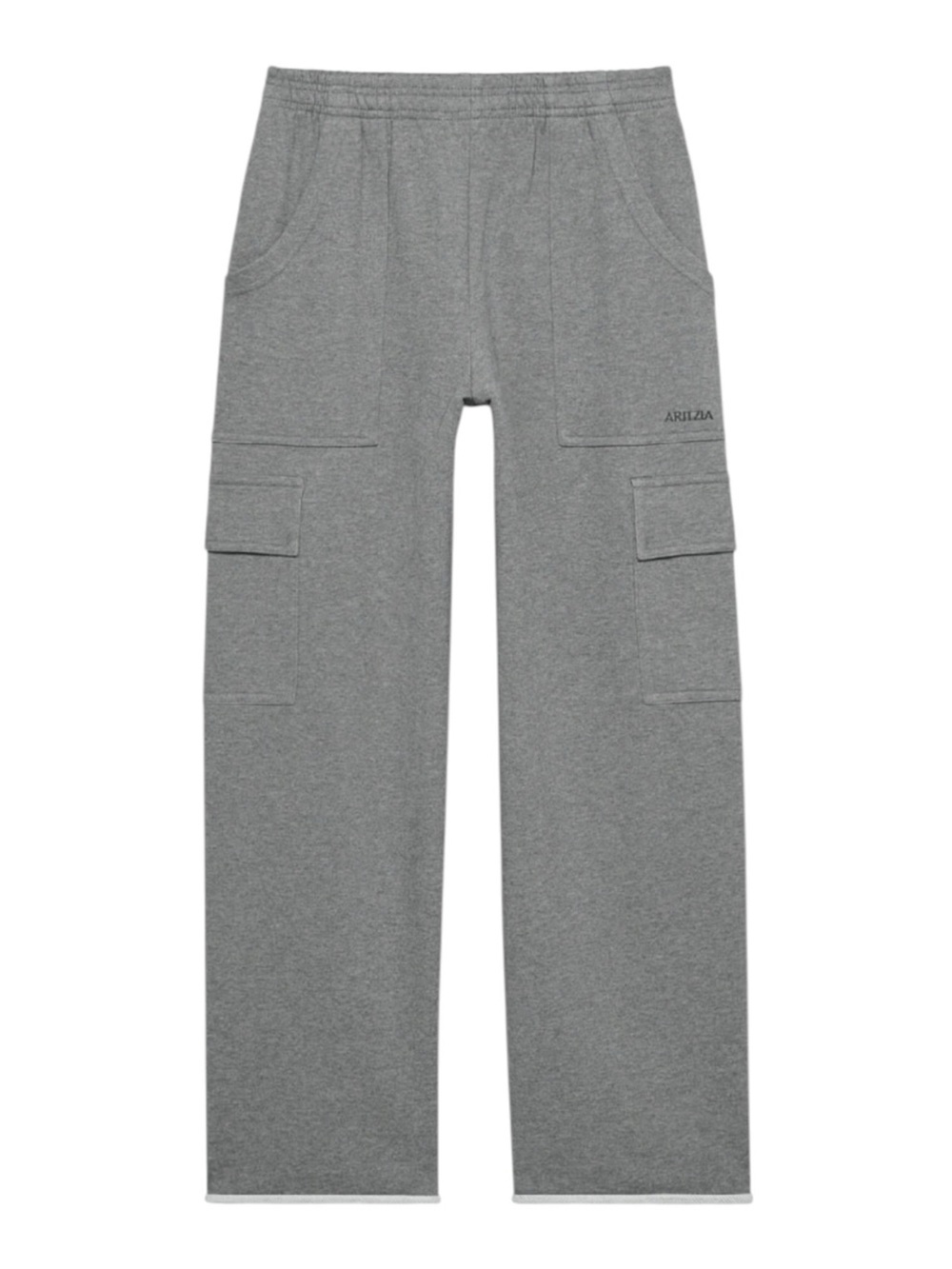 Aritzia Terry Sweatfleece Boyfriend Utility Sweatpant Dark Gray Small